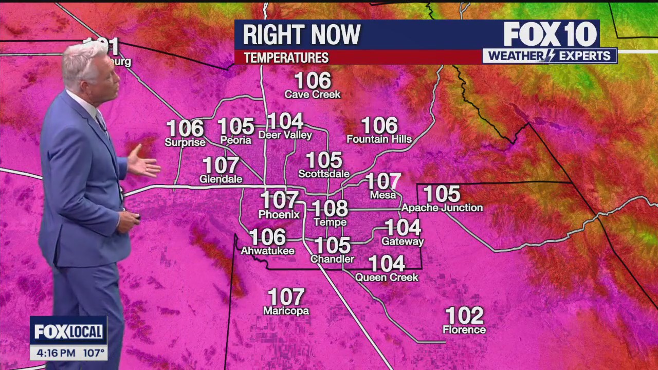 4 PM Weather Forecast - 8/29/24