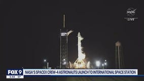 SpaceX crew launches