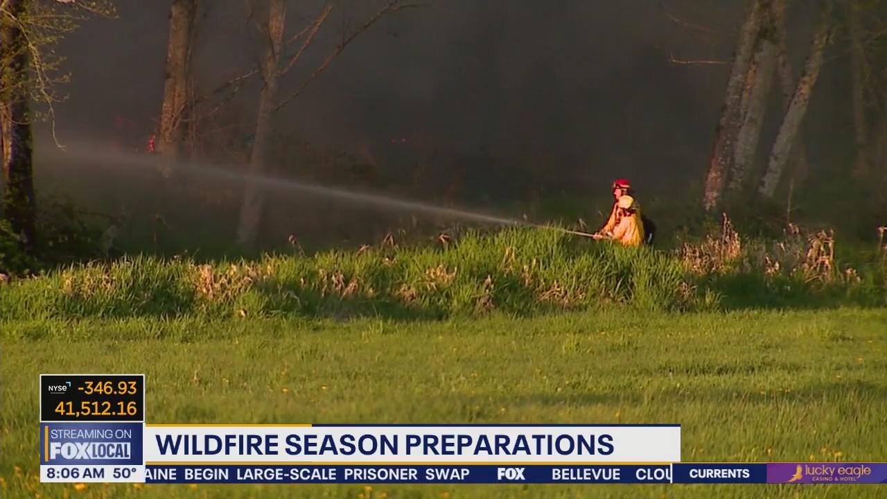 Washington firefighters begin wildfire season preparations