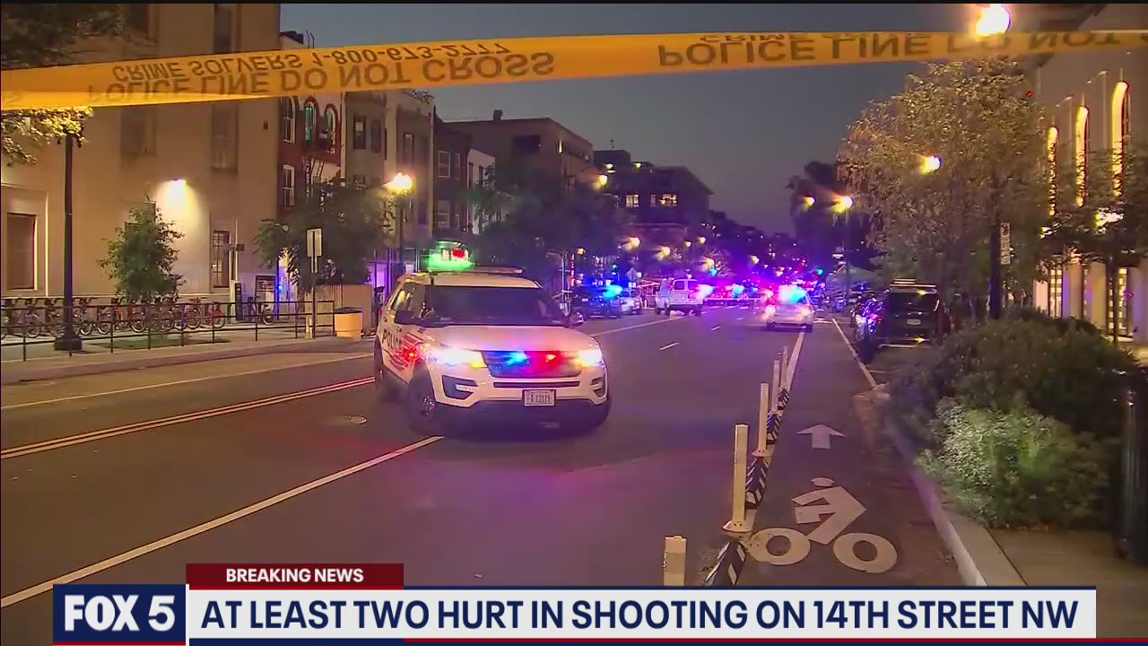 Police: 2 injured in shooting on busy street in Northwest DC | FOX 5 DC