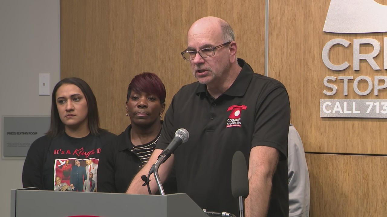 Full Video: Crime Stoppers press conference on Capital Murder suspect bonding out of jail