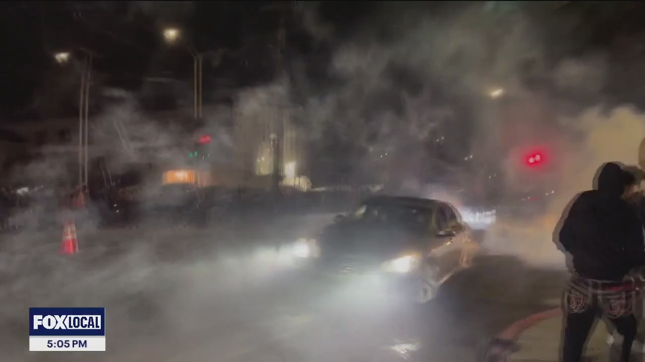 Bay Area police cracking down on sideshows with stiffer fines and proactive task forces