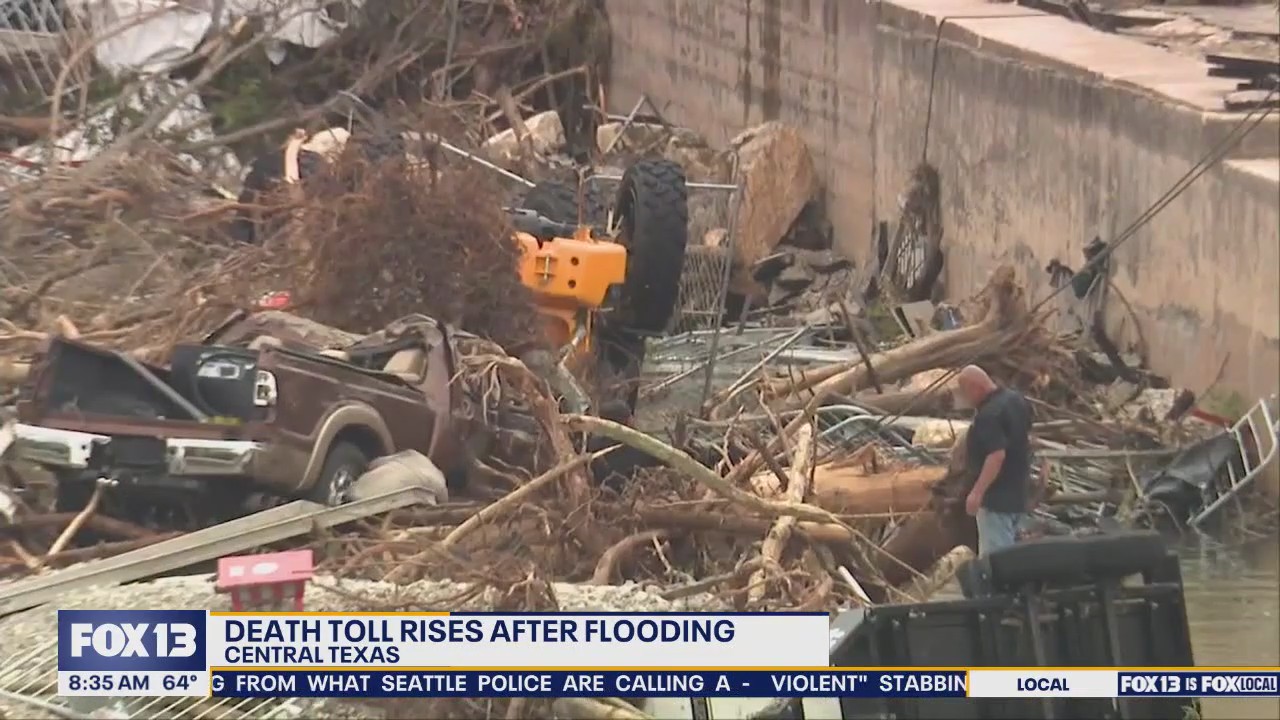 Death toll rises after catastrophic flooding in Central Texas