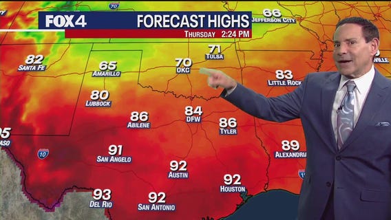 Dallas weather: May 29 morning forecast