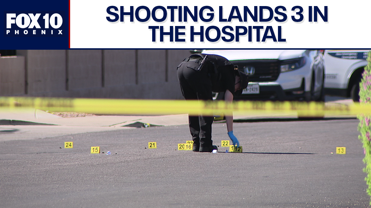 3 injured in a shooting at a Phoenix party