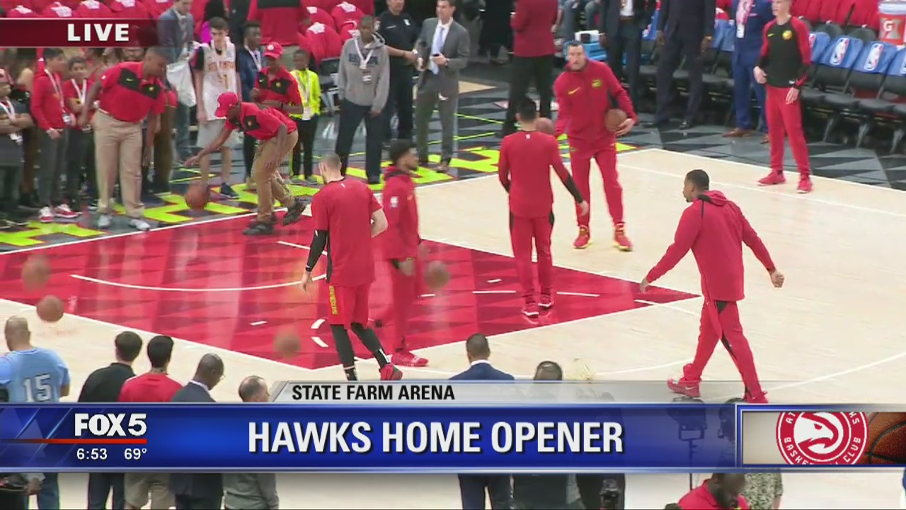 Hawks home opener