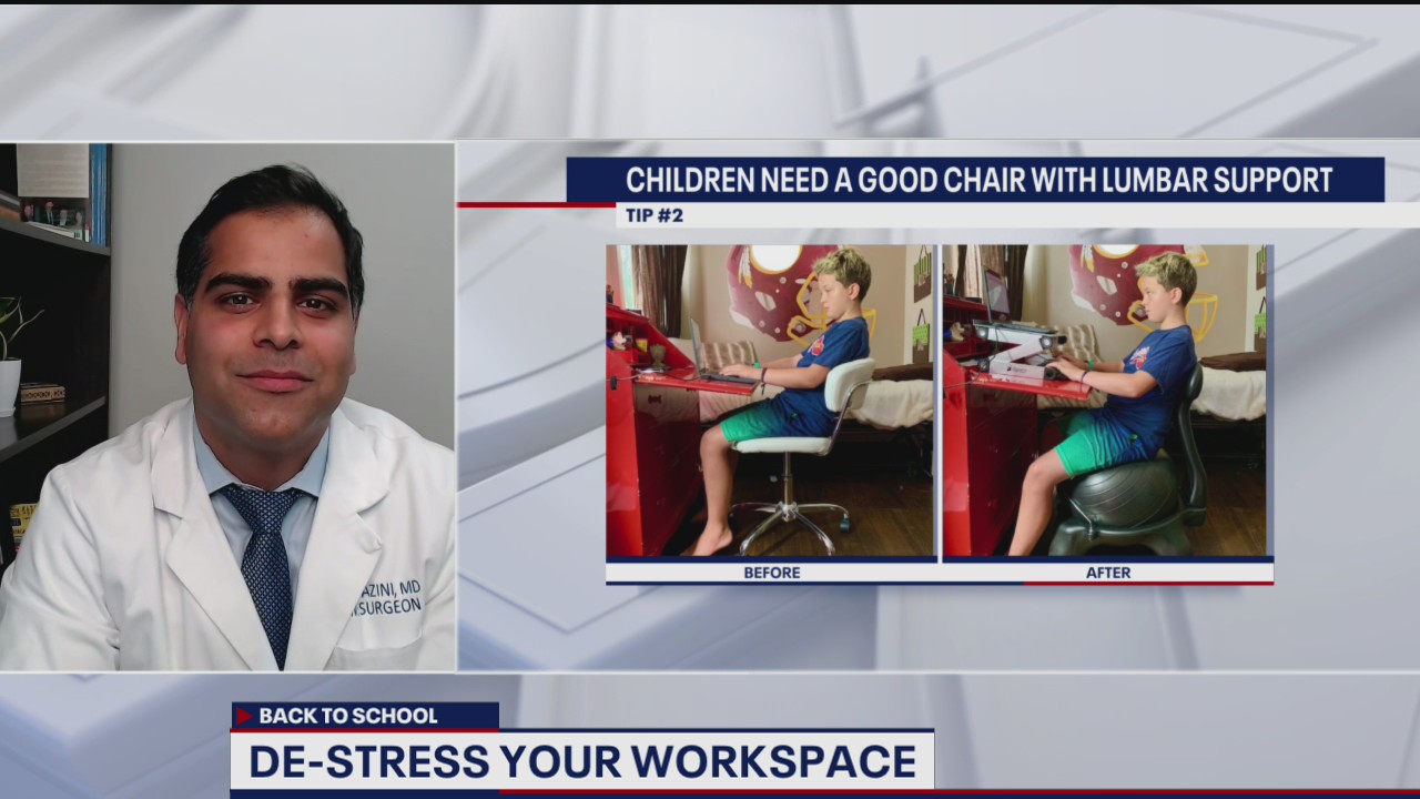 De-stress your back to school work space