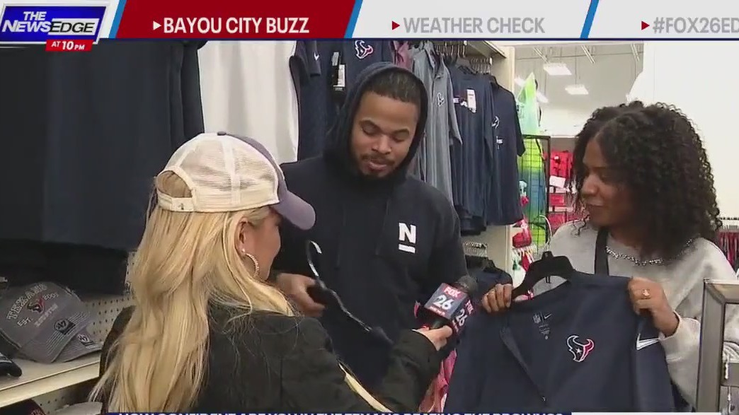 Bayou City Buzz: Texans fans buy playoff gear