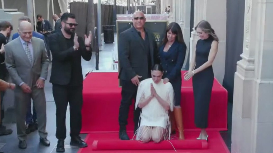 Gal Gadot receives star on Walk of Fame