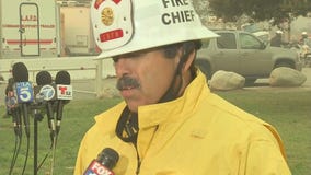 'Creek Fire' burns 11,000 acres above Sylmar and prompts evacuations