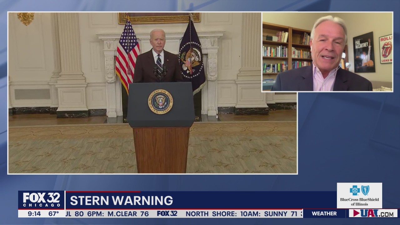 President Biden gives stern warning to those who are not vaccinated