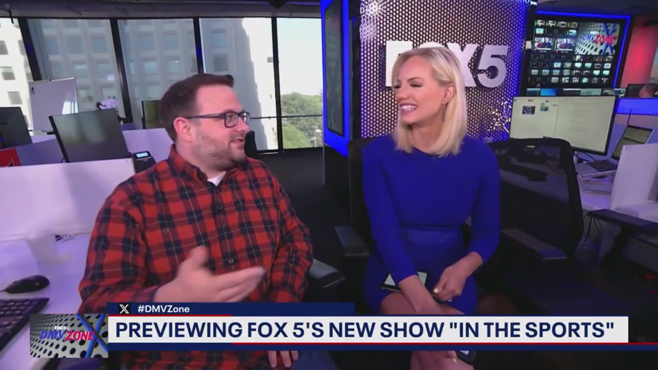 Previewing FOX 5's new show "In The Sports"