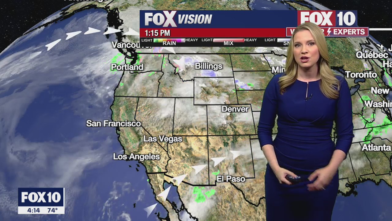 4PM Weather Forecast - 2/20/2023