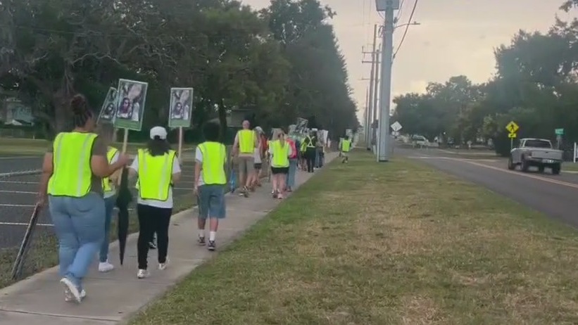 Vigil held for teen killed on way to school ten years ago | FOX 13 ...