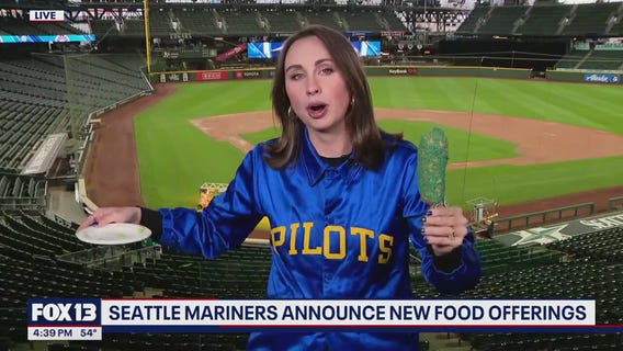 Trying Seattle Mariners new 2025 food items