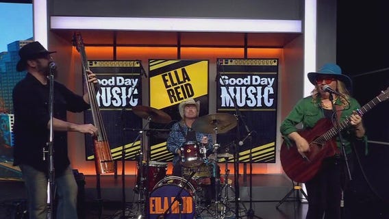 Ella Reid performs in FOX 7 Austin studios