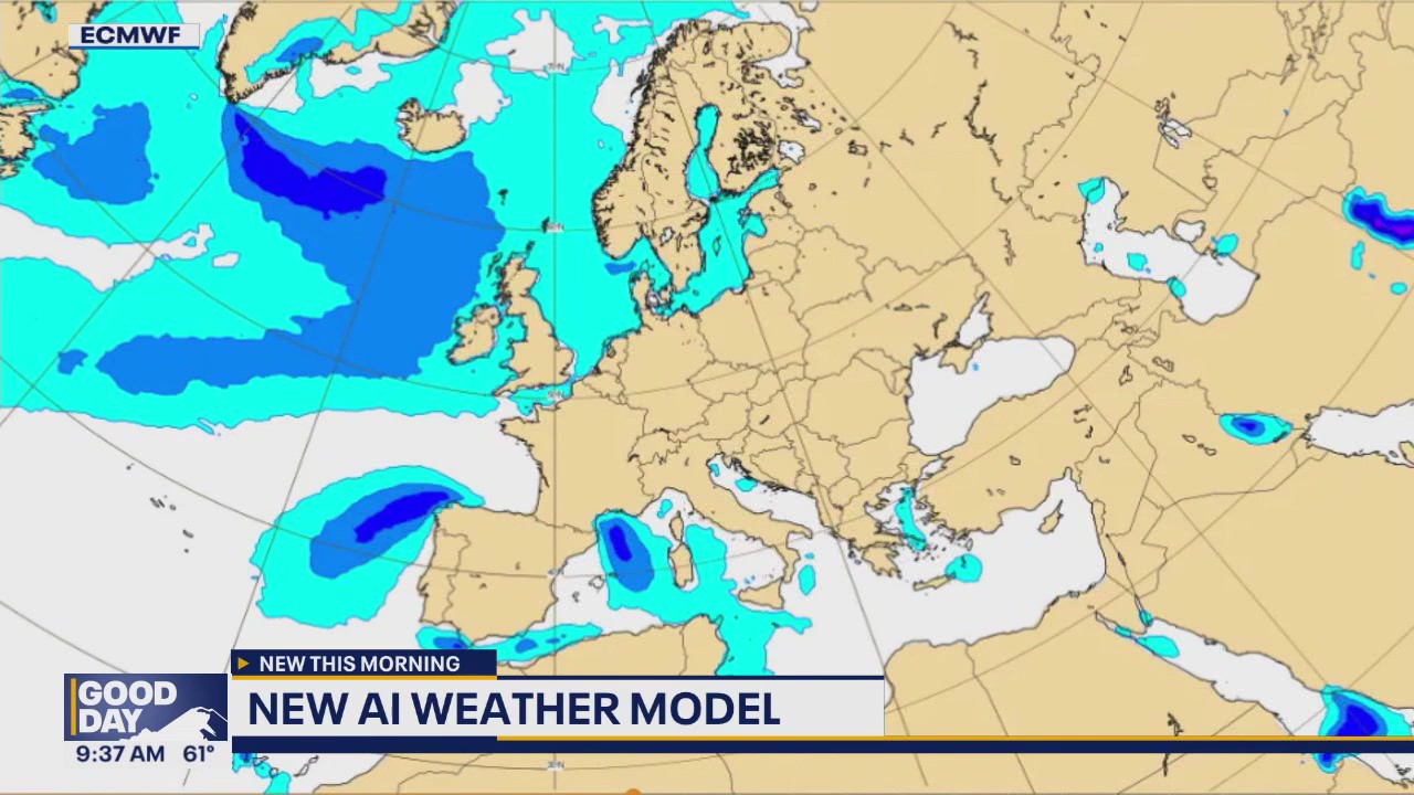 New AI weather model