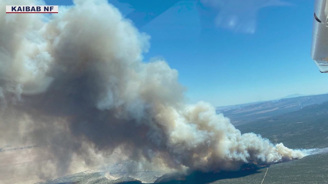 Kane Fire burns in northern Arizona