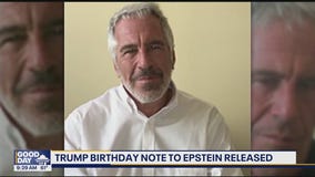 Trump birthday note to Epstein released