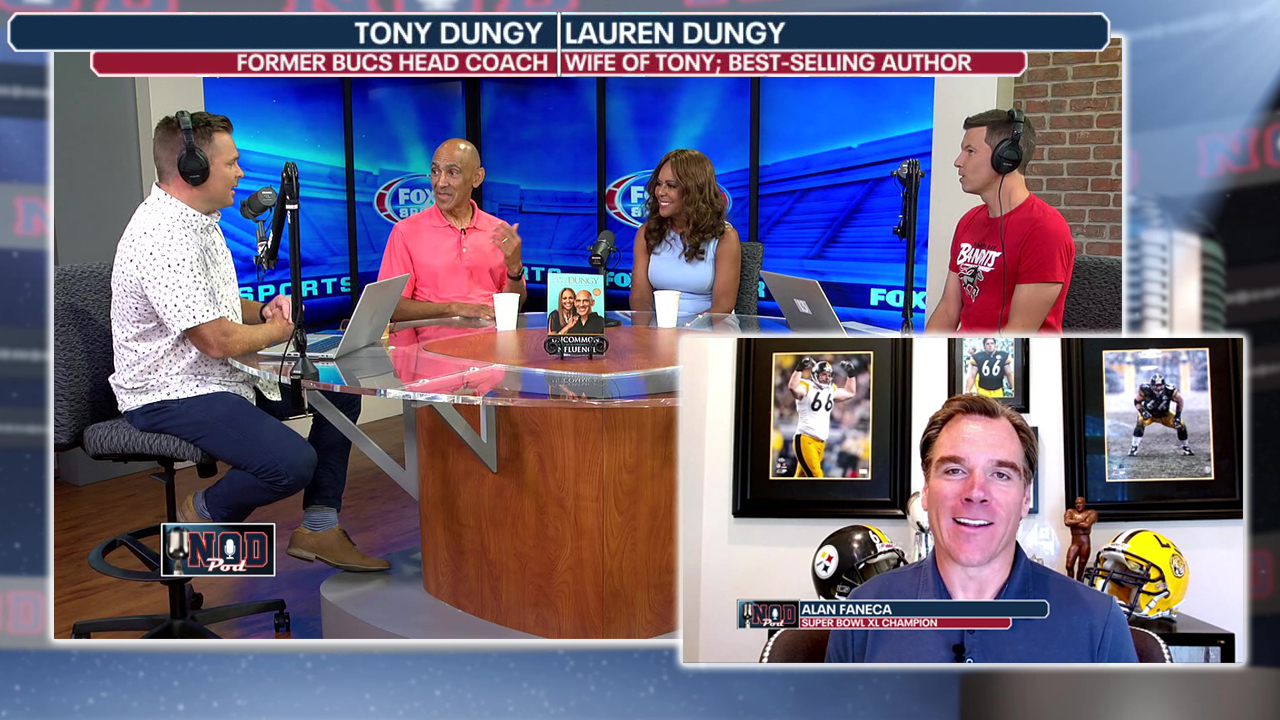 The original influencers: Tony & Lauren Dungy and Alan Faneca