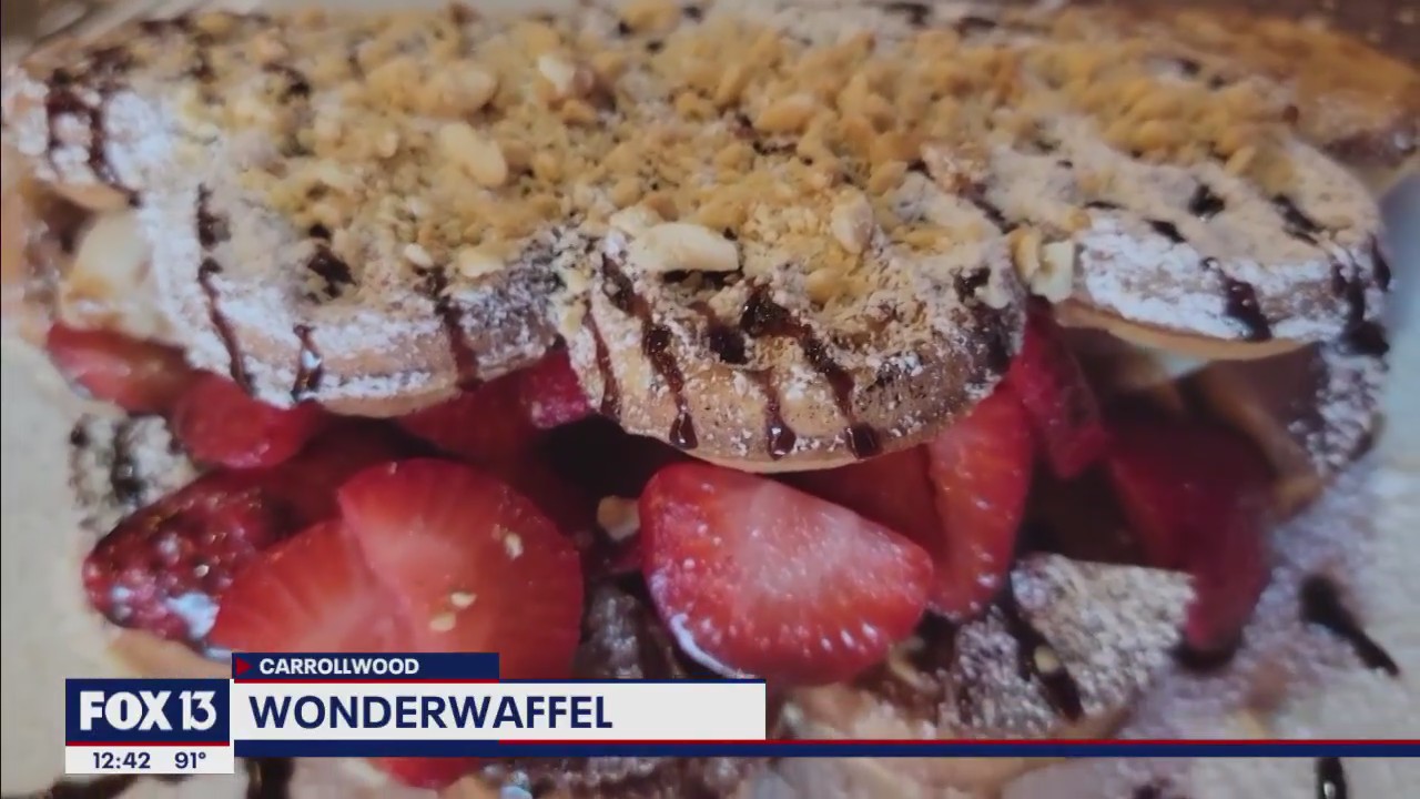 Create your own waffle at WonderWaffel