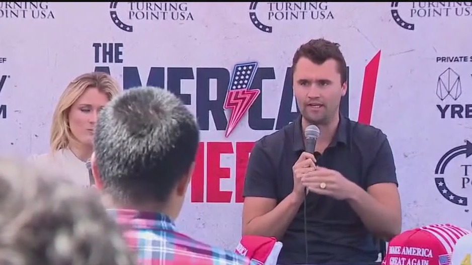 Charlie Kirk shot dead at Utah Valley University