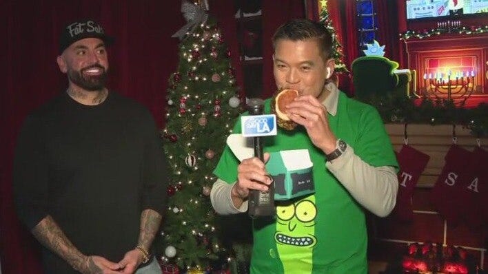 'Rick & Morty's Holideli' pop-up at Fat Sal's