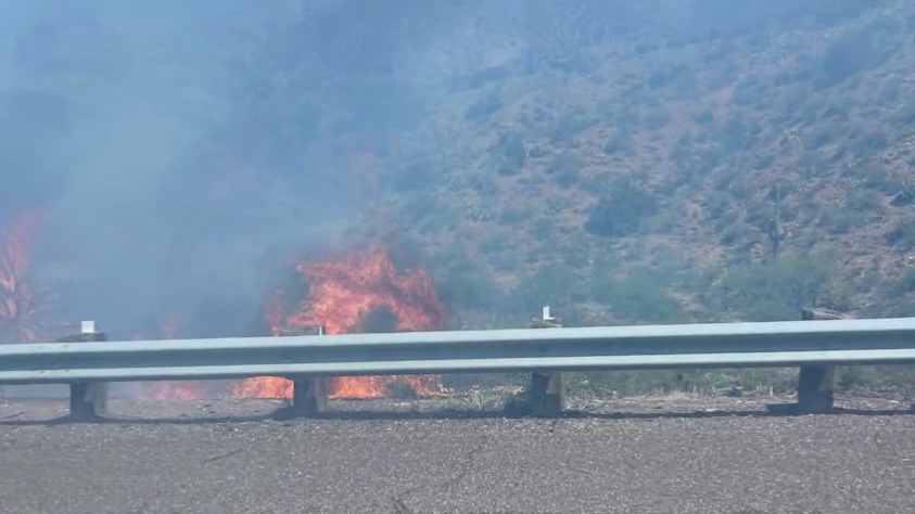 Slate Fire causes road closure in Payson