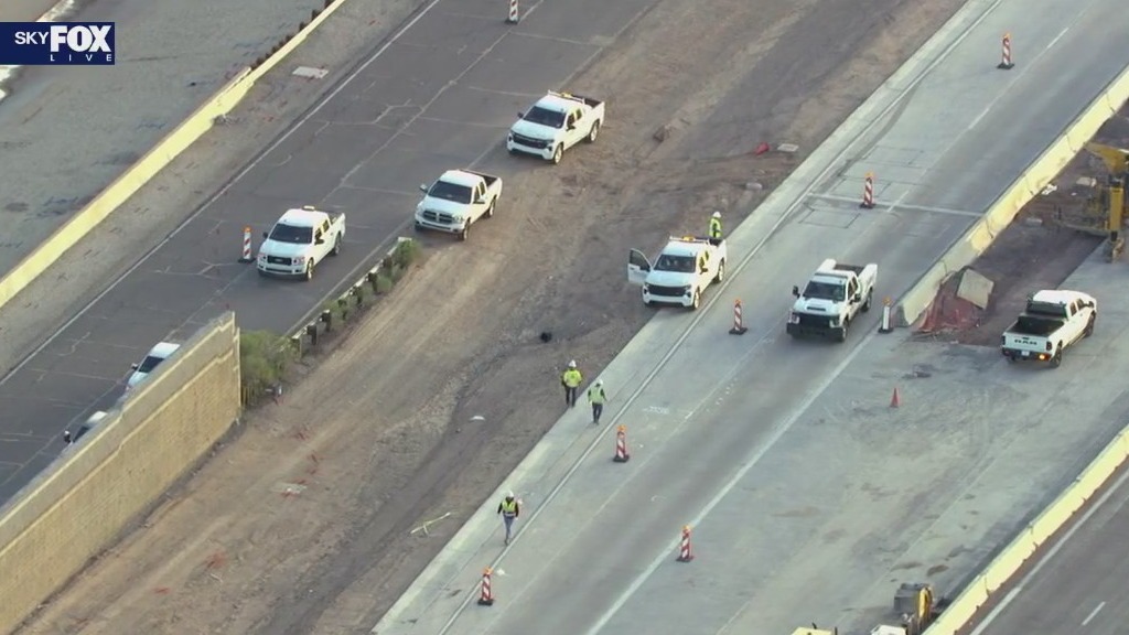 Pedestrian hit by car on Loop 101 on-ramp
