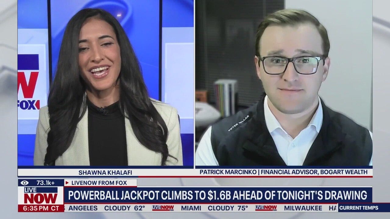 Powerball jackpot climbs to $1.6B