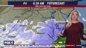 DC weather: Snow could impact Friday morning commute