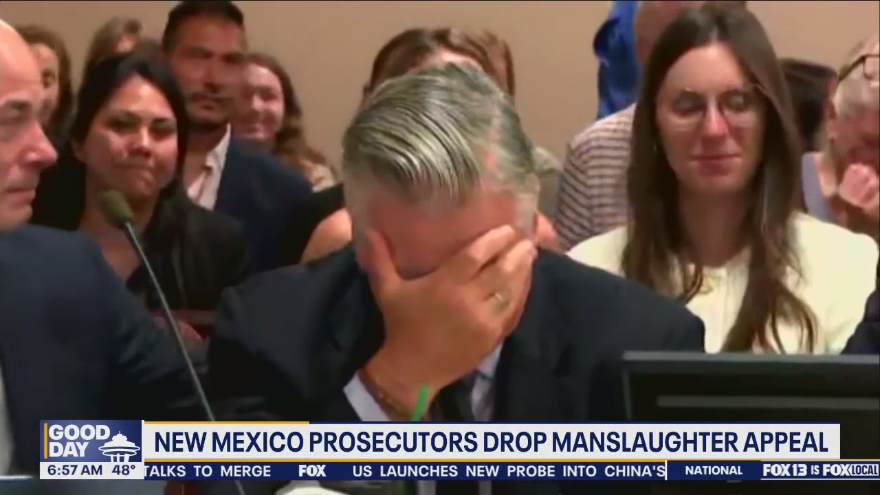 Prosecutors in NM drop appeal in Alec Baldwin manslaughter case