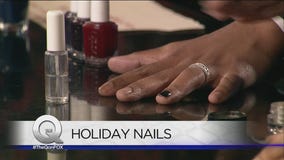 Quincy gets his nails done