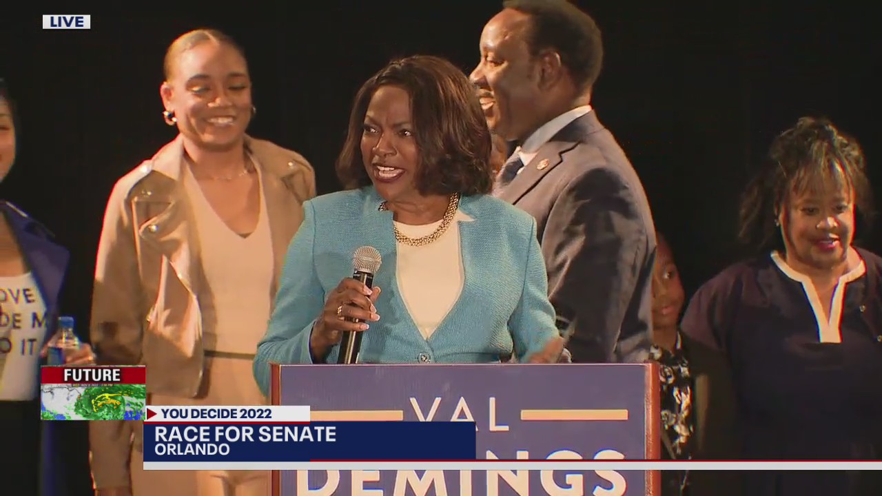 Congresswoman Val Demings concedes after losing Florida Senate race