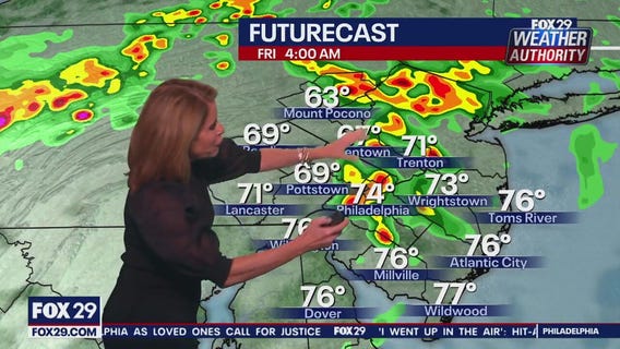 Weather Authority: Thursday, 10 p.m. update
