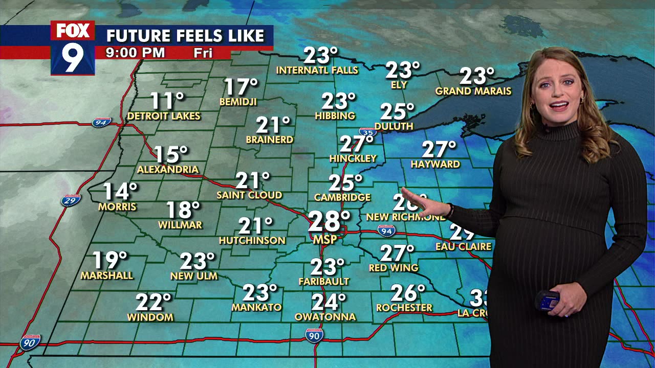 Cold, cloudy Friday leads to possible snow Saturday