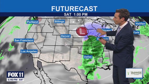 Weather Forecast for Tuesday, Nov. 25