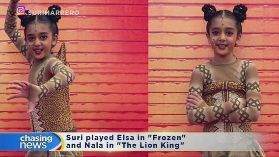 10-year-old Broadway star helps raise money for entertainment community