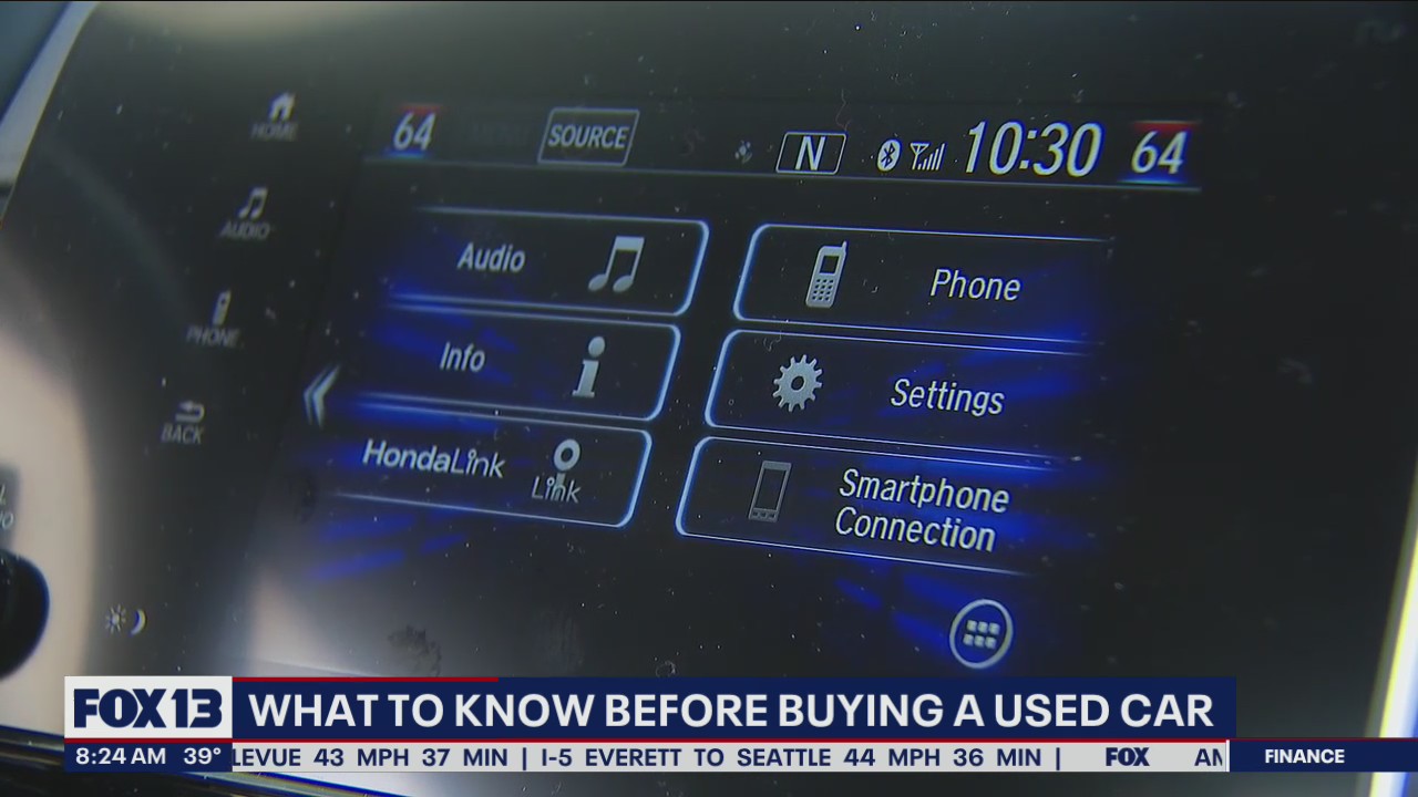 What to look for when you get inside a used car