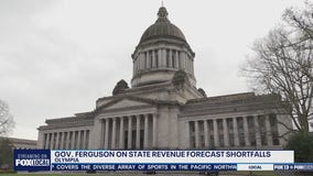 Gov. Ferguson speaks on state revenue forecast shortfalls
