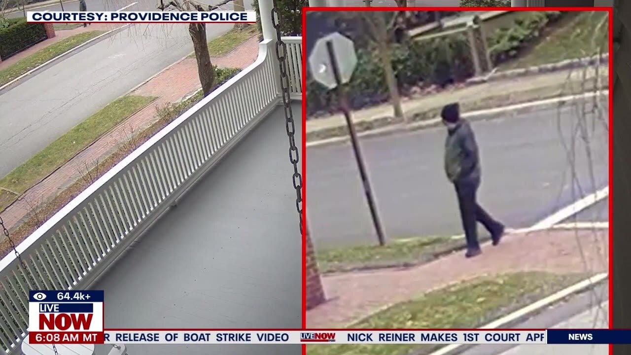 New footage shows Brown University shooting person of interest