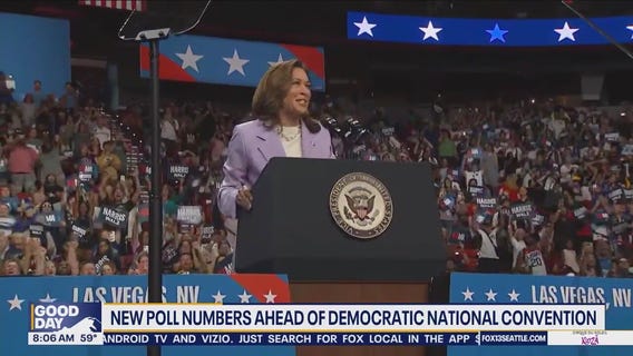 Poll numbers show Harris ahead of Trump in 3 battleground states