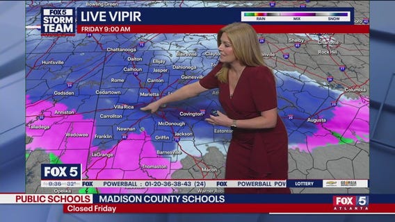 Winter Storm 9:30 a.m. Update