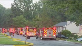 House fire in Marietta