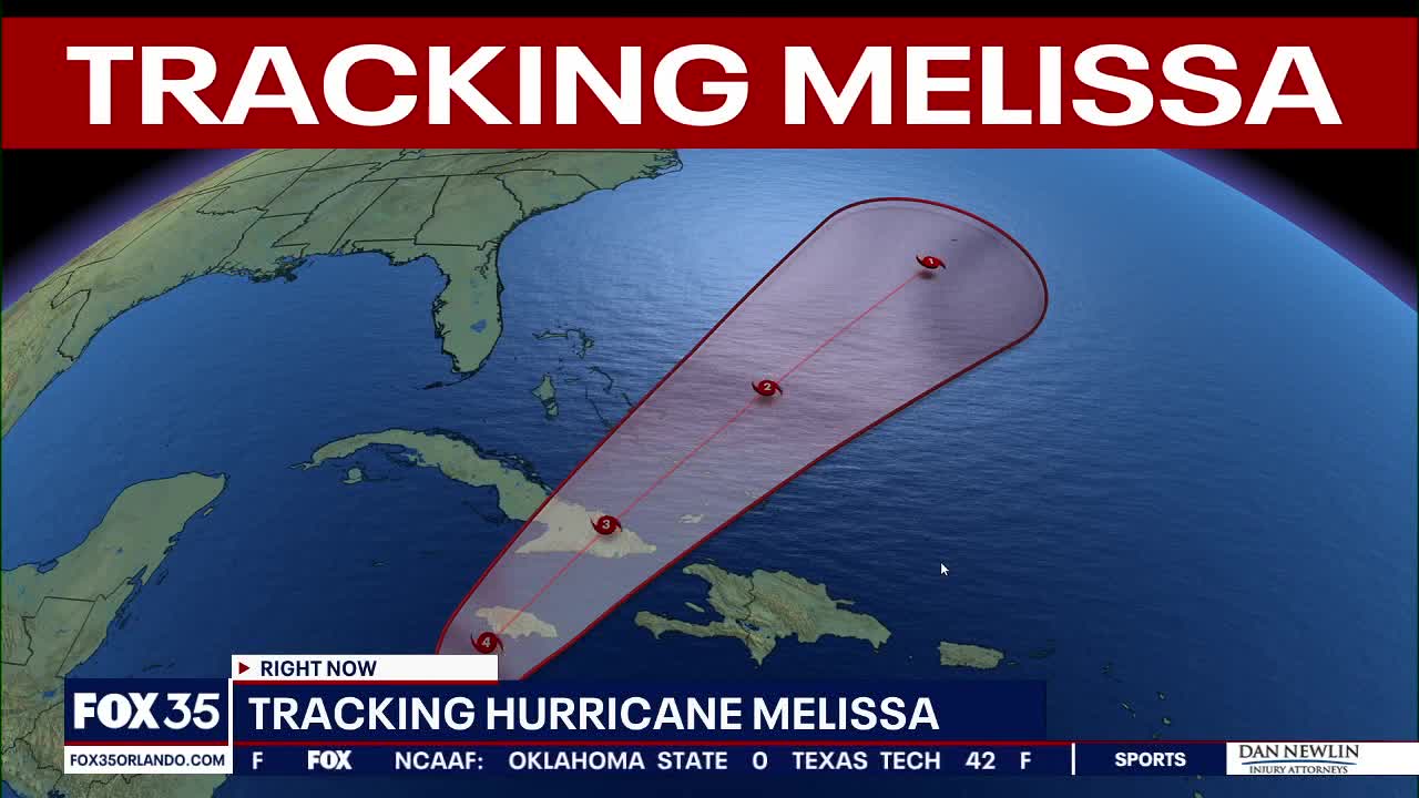 Hurricane Melissa intensifies into Category 4 storm | FOX 35 Orlando