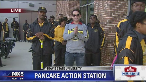 Bowie State University | FOX 5 College Tour: Pancake Action Station