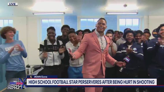 Eastern High School Gun Violence victim excelling  on field and in classroom