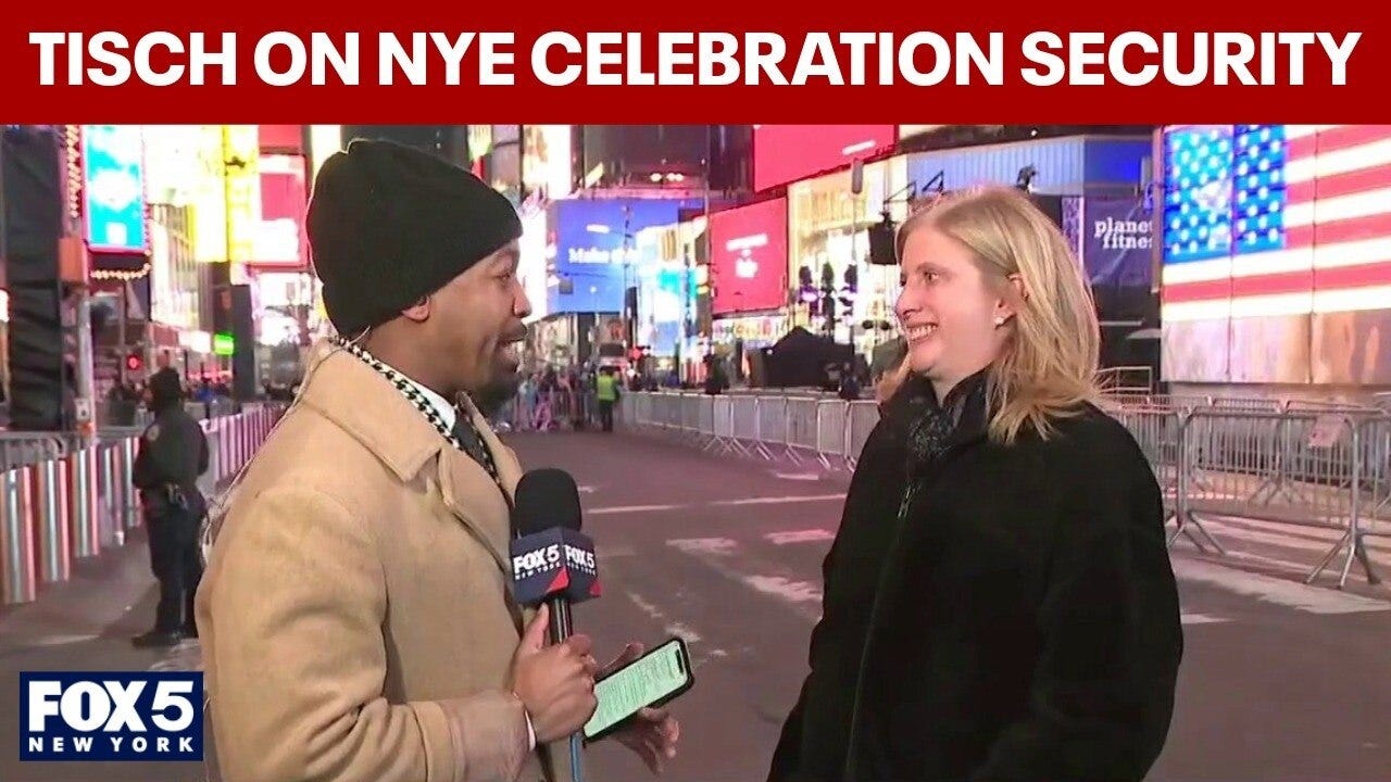NYPD Commissioner Tisch on Times Square New Year's Eve celebration