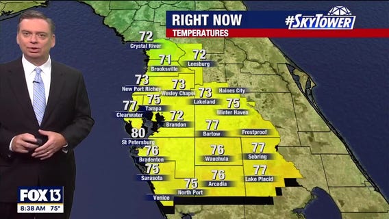 Tampa weather: Hot Sunday across Bay Area