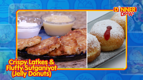 Homemade Hanukkah! Crispy Latkes & Fluffy Sufganiyot (Jelly Donuts) | Dinner DeeAs